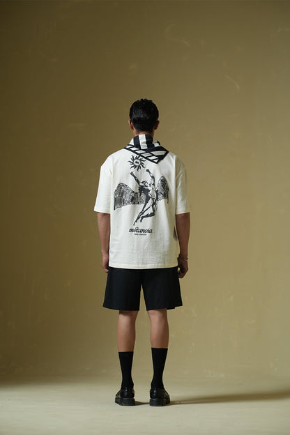 Metanoia Cream Oversized T-Shirt