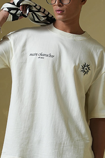 Metanoia Cream Oversized T-Shirt