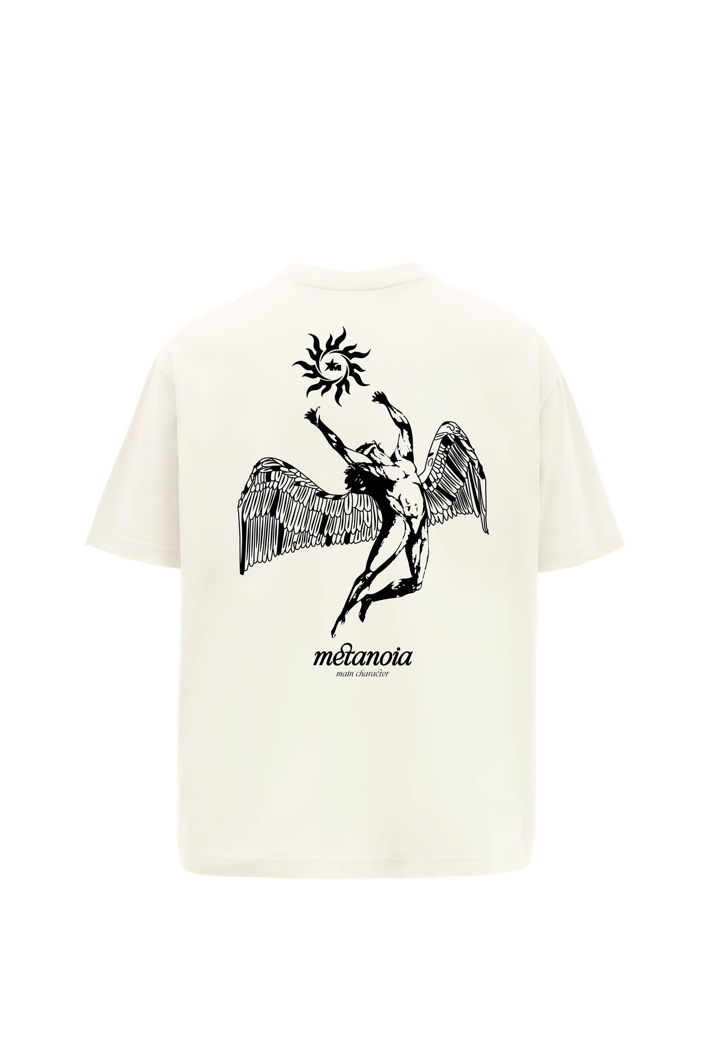 Metanoia Cream Oversized T-Shirt