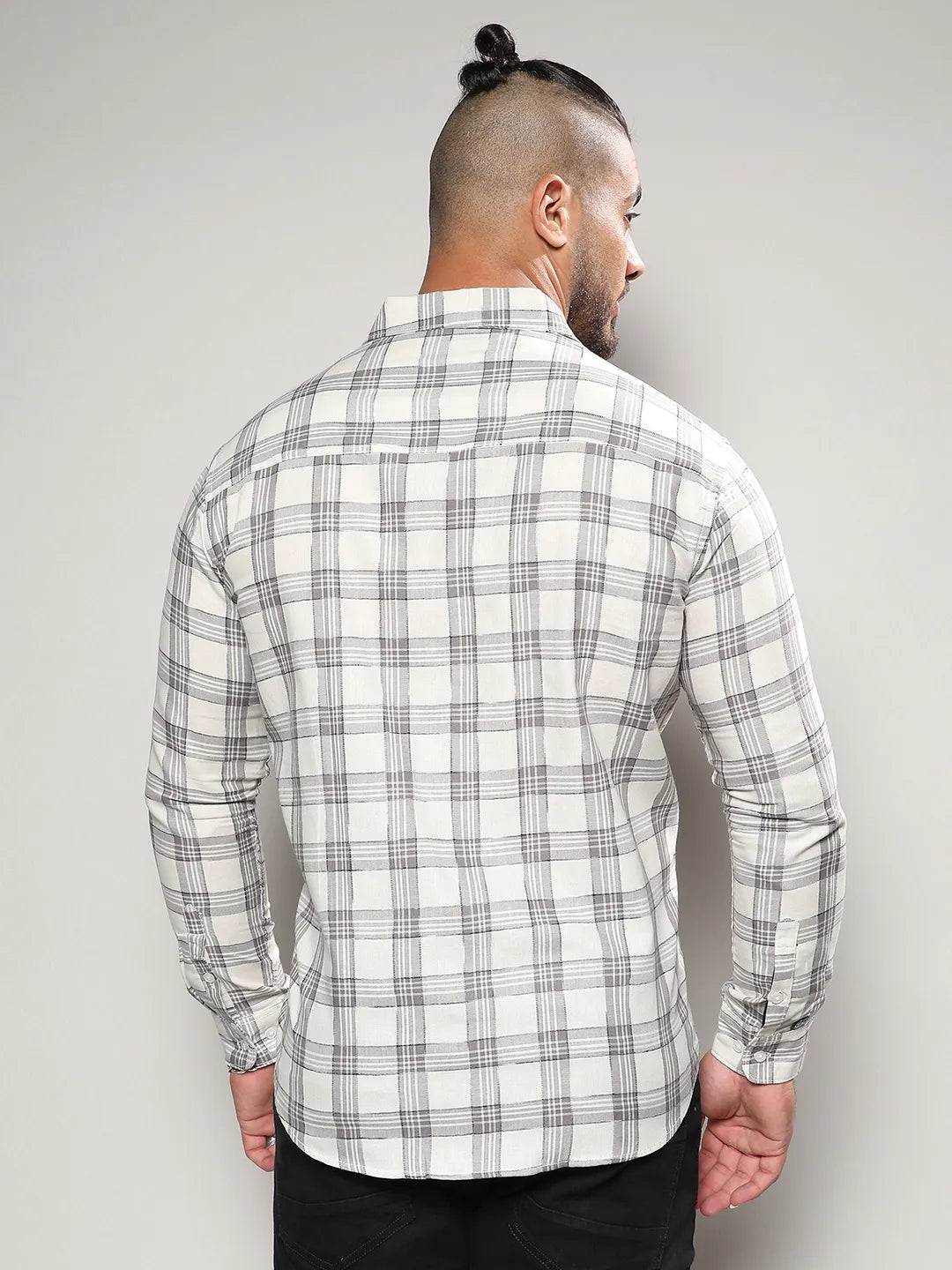 Multicolour Checkered Casual Shirt