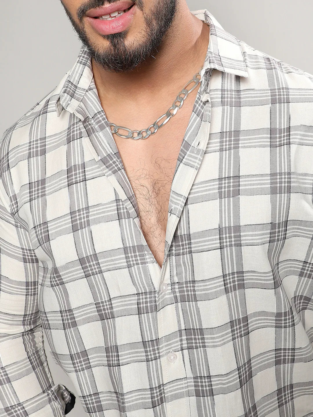 Multicolour Checkered Casual Shirt