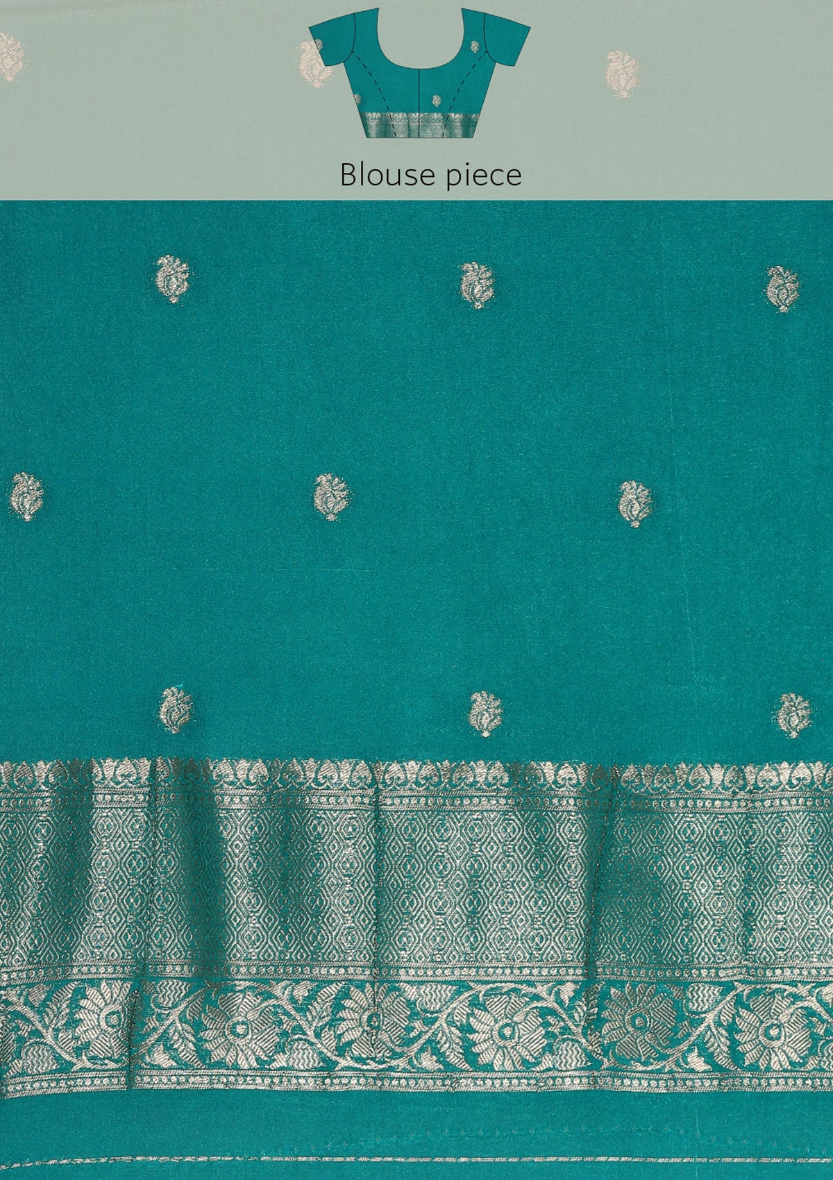 Burnt Orange Zari Woven Georgette Saree