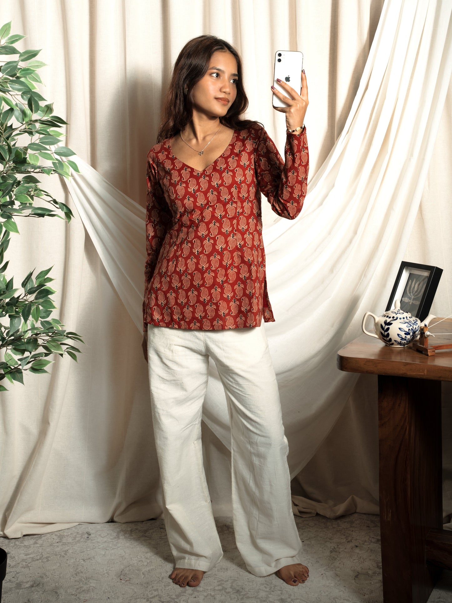 Nasreen Full Sleeve Kurti