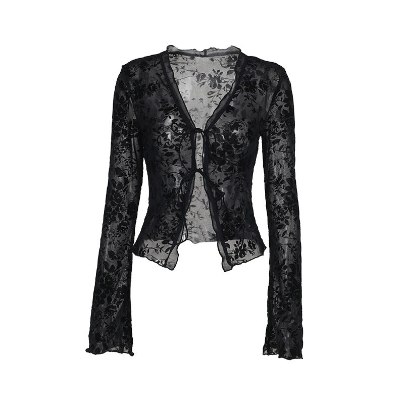Black Lace Shrug