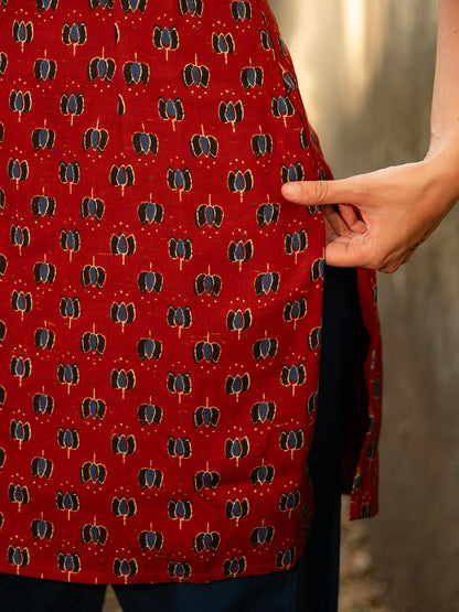 Ramya Noodle Strap Corset Kurti