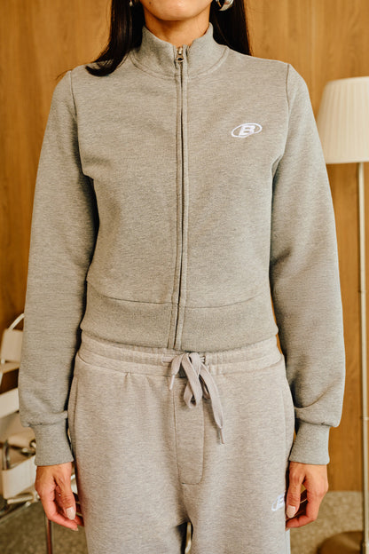 Pebble Bay Crop Zipper Jacket