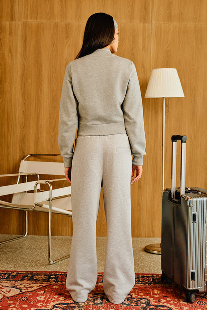 Pebble Bay Crop Zipper Jacket