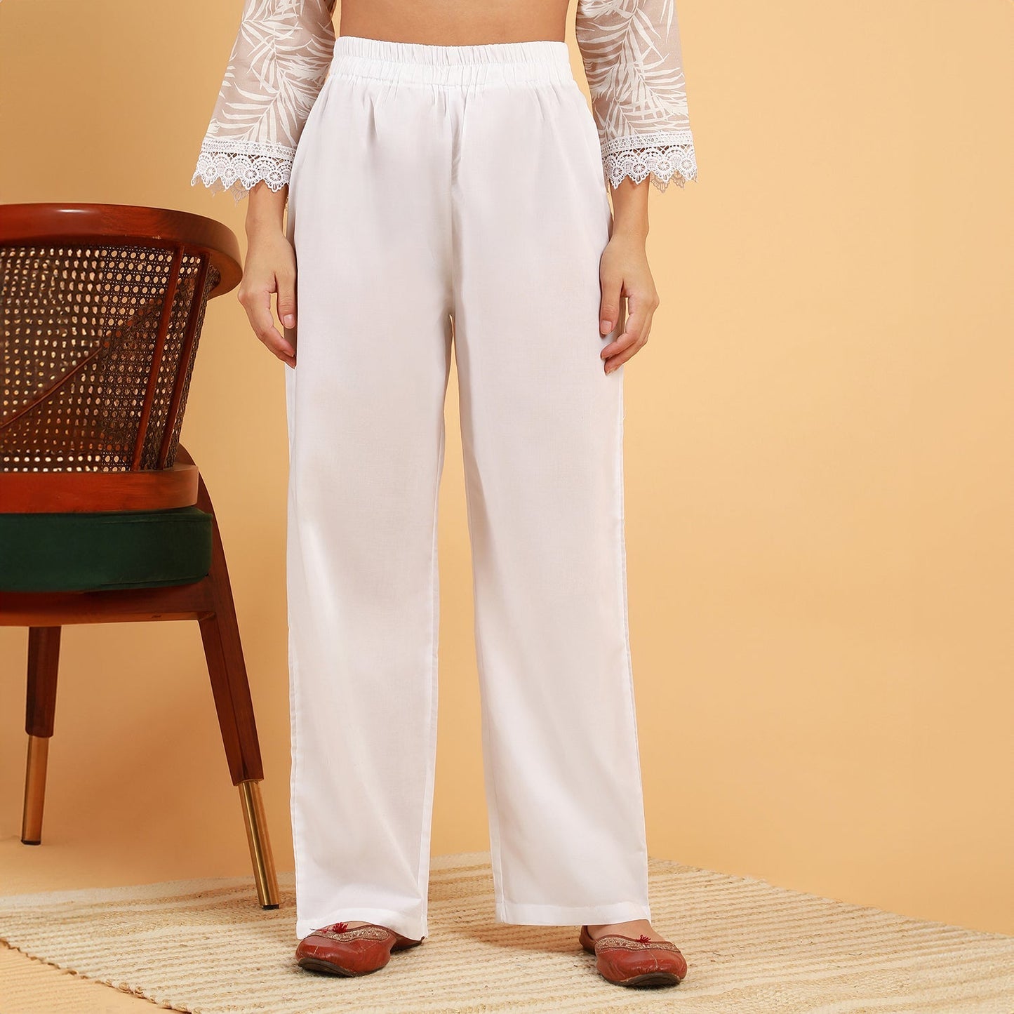 Soft Fern Kurta With Trousers