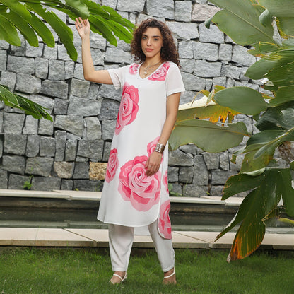 Chantilly Bloom Kurta Set