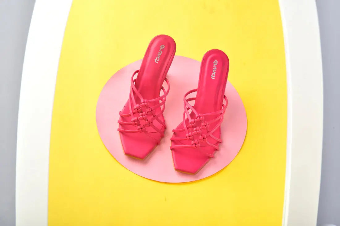 Sangria Heels - Pink