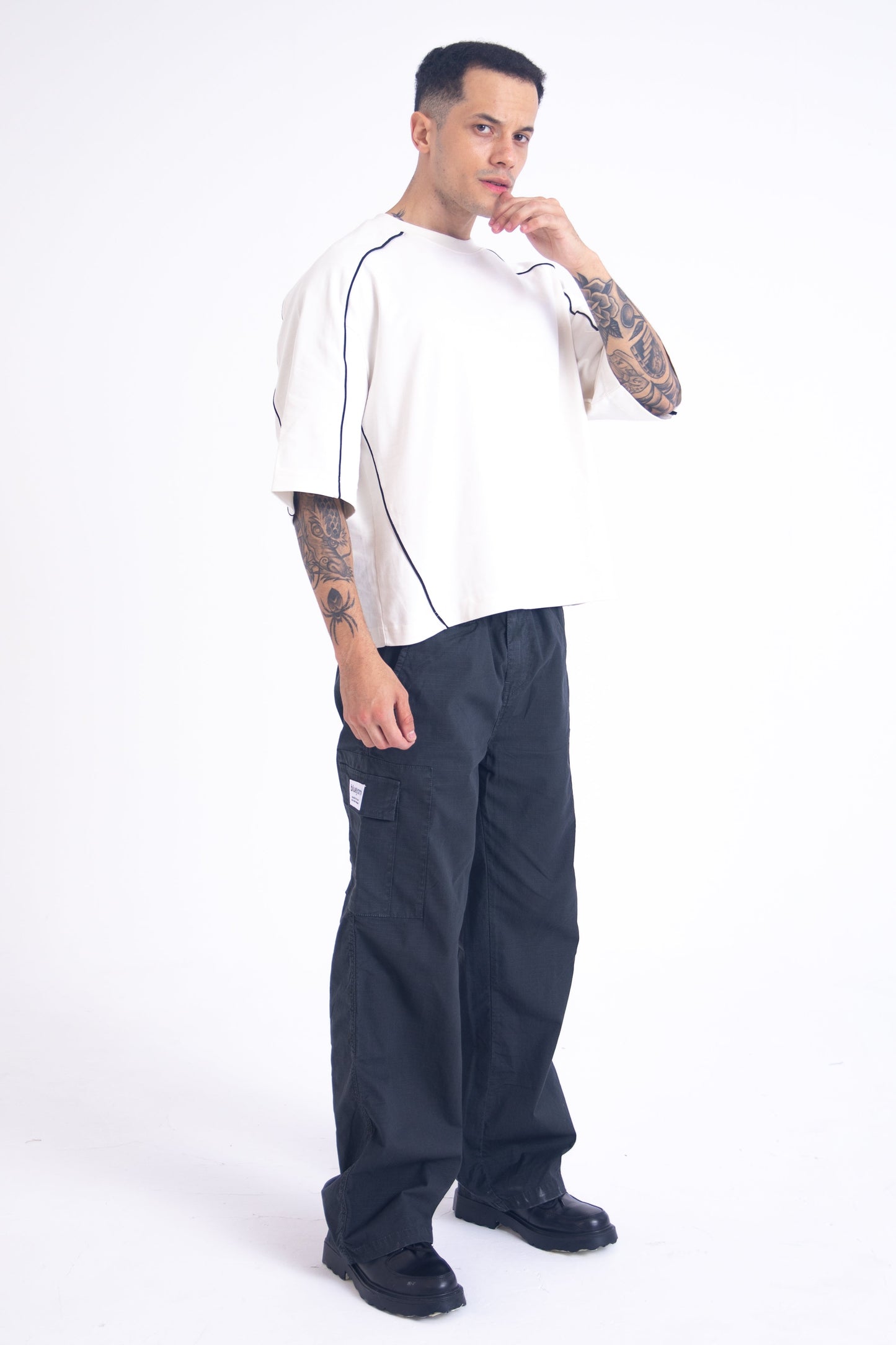 Ripstop Cargo: Dark Grey