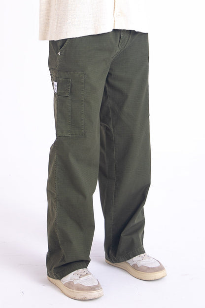 Ripstop Cargo: Dark Green