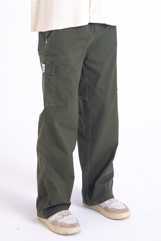 Ripstop Cargo: Dark Green