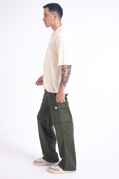 Ripstop Cargo: Dark Green