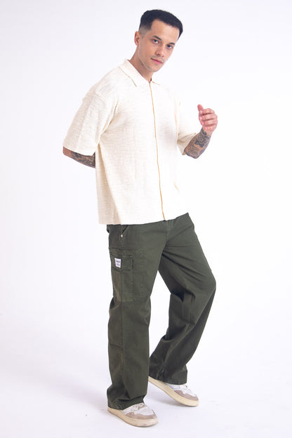 Ripstop Cargo: Dark Green