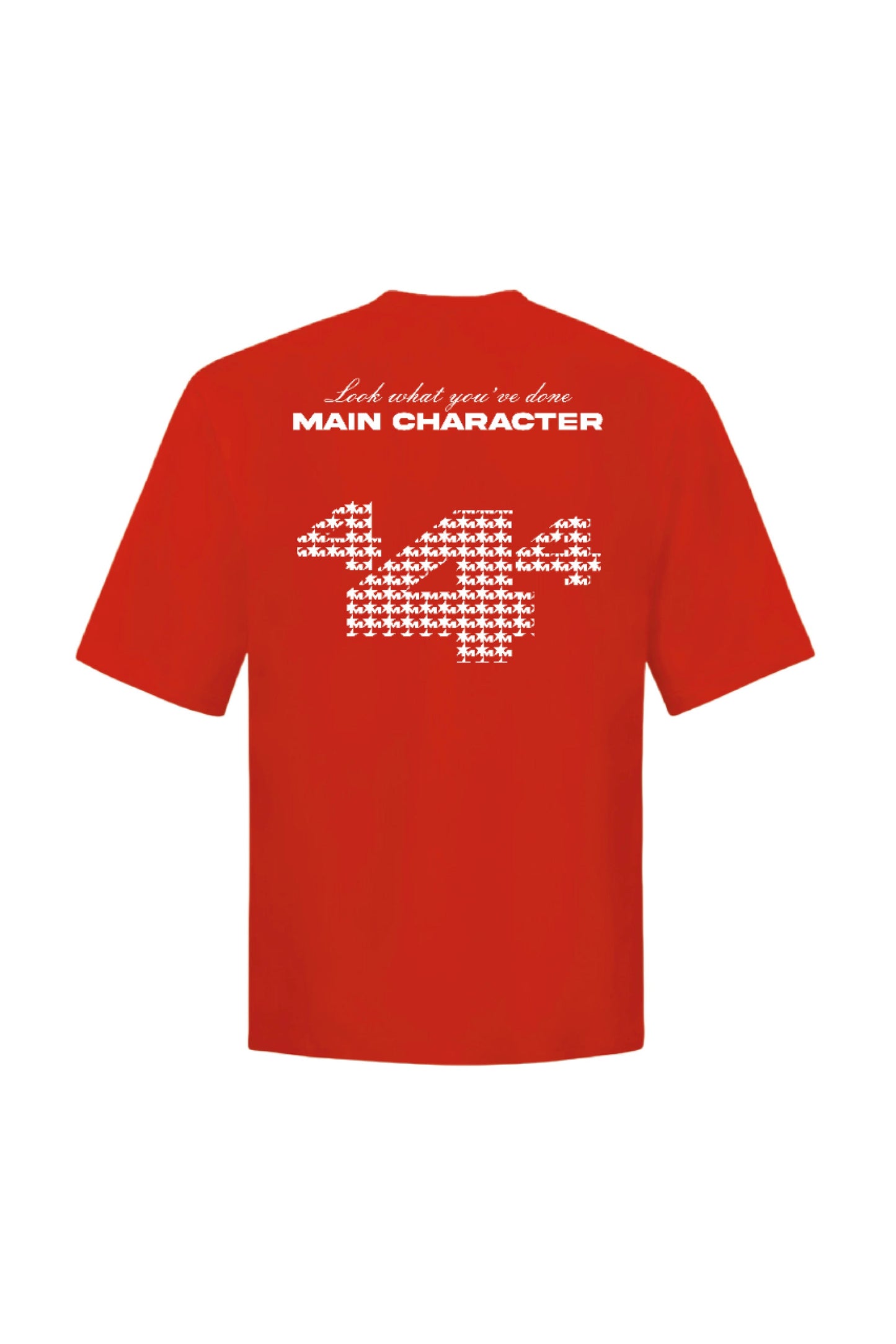 Star Boy Orange Oversized T-Shirt