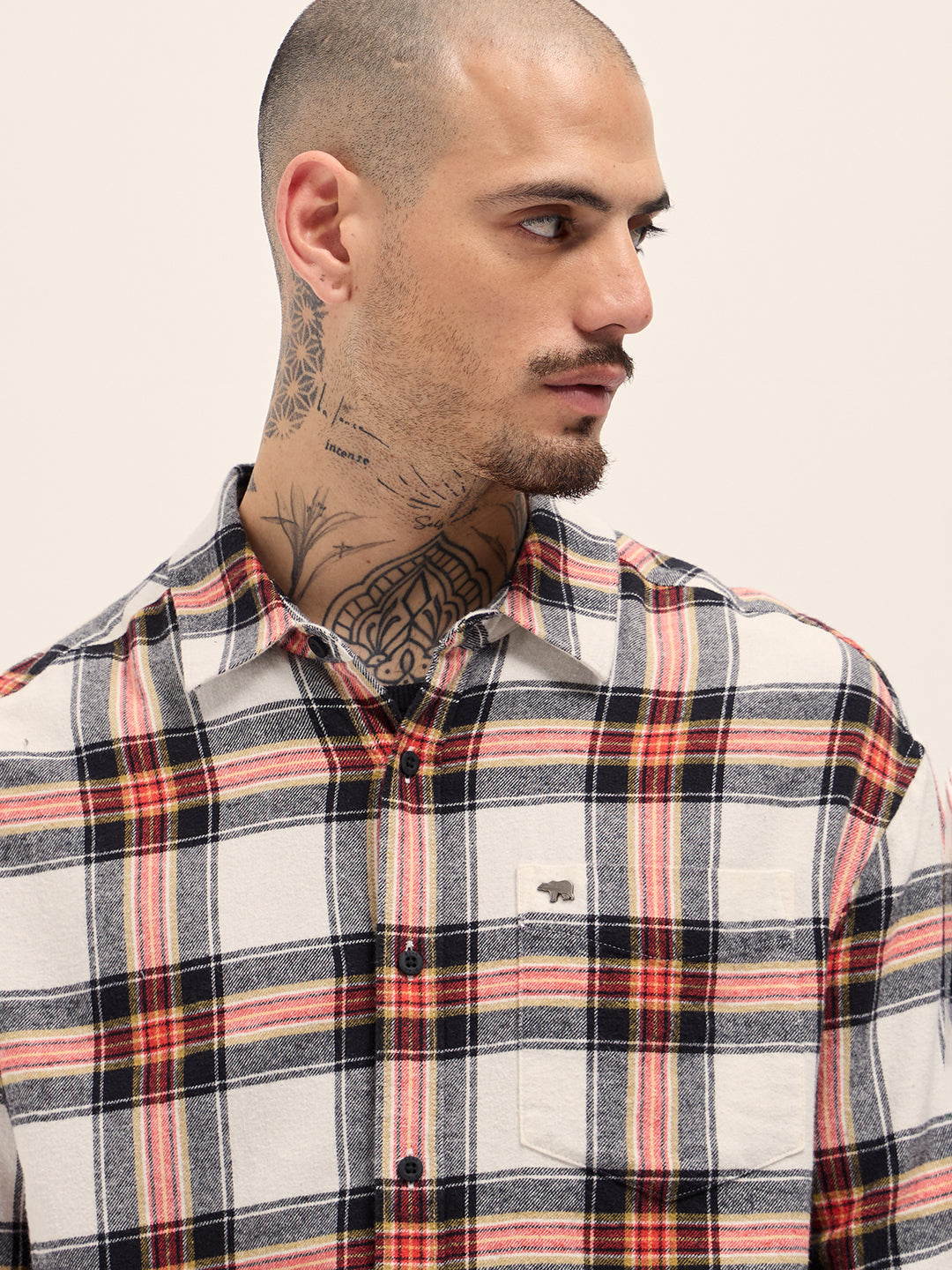 Multi-Color Checked Relax Fit Casual Shirt