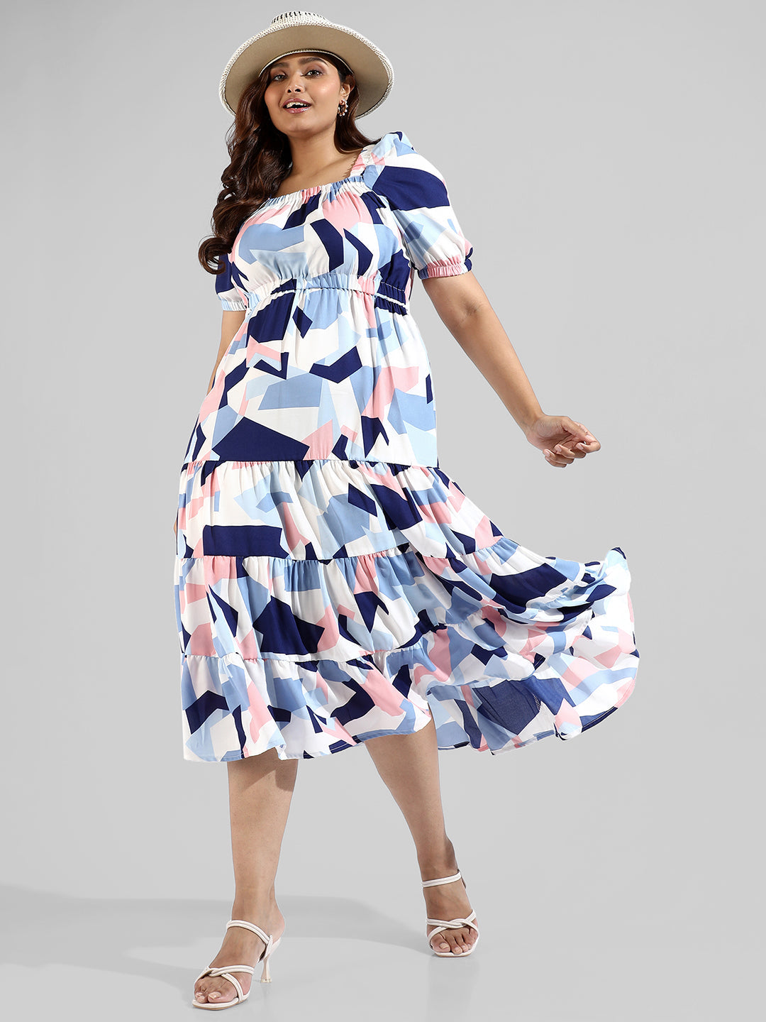 Ifp - Graphic Design Stylish Casual Dress