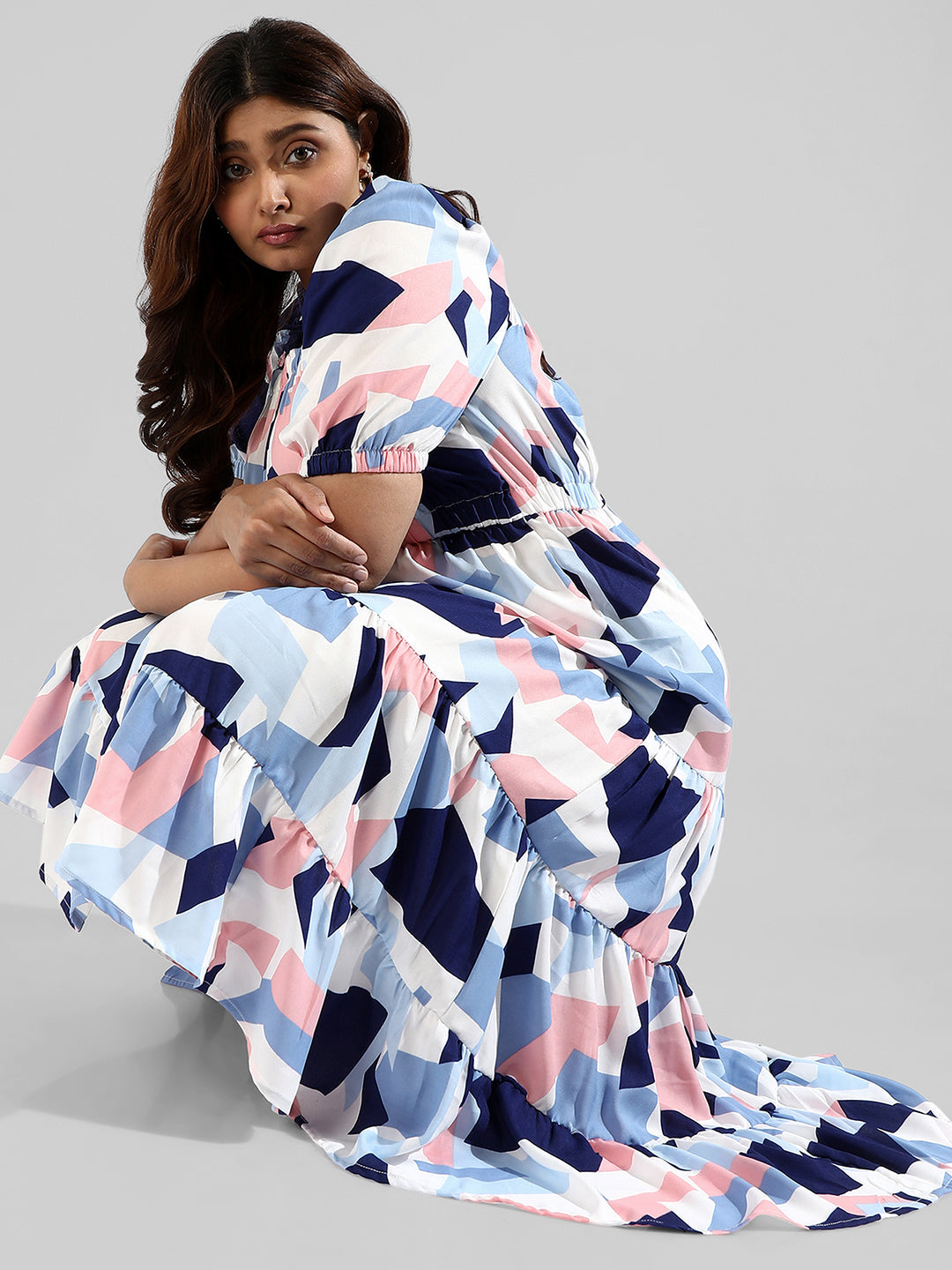 Ifp - Graphic Design Stylish Casual Dress