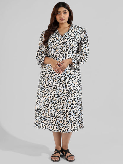 Abstrack Design Stylish Casual Dresses