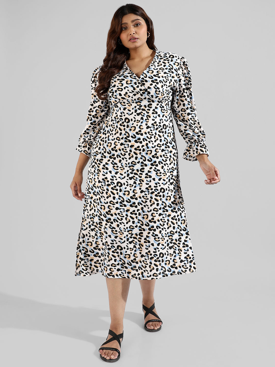 Abstrack Design Stylish Casual Dresses