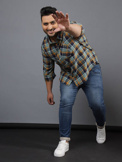 Checks Full Sleeve Casual Shirt