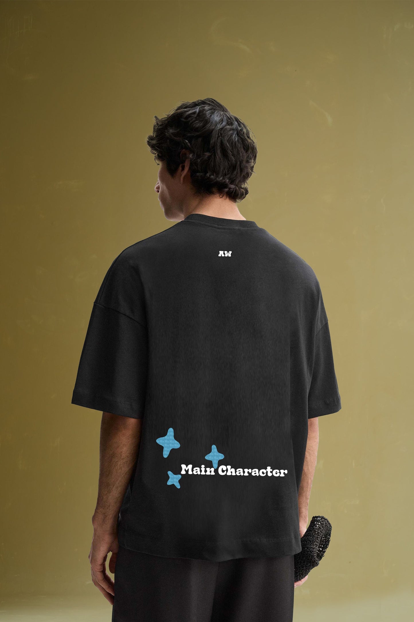 Sao Paulo Black Oversized T-Shirt