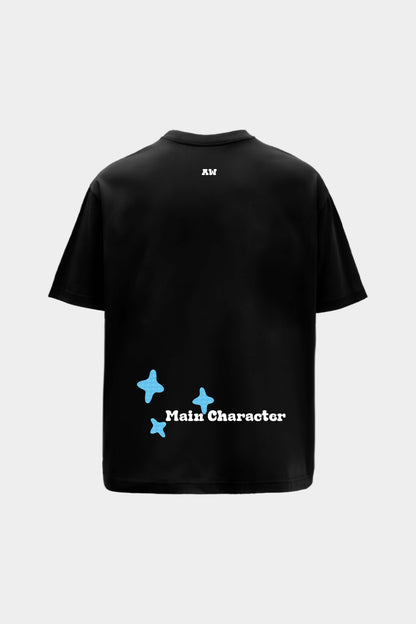 Sao Paulo Black Oversized T-Shirt