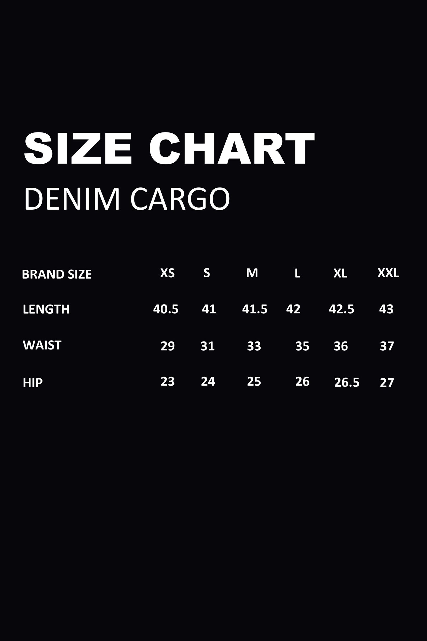 Six Pocket Ink Blue Denim