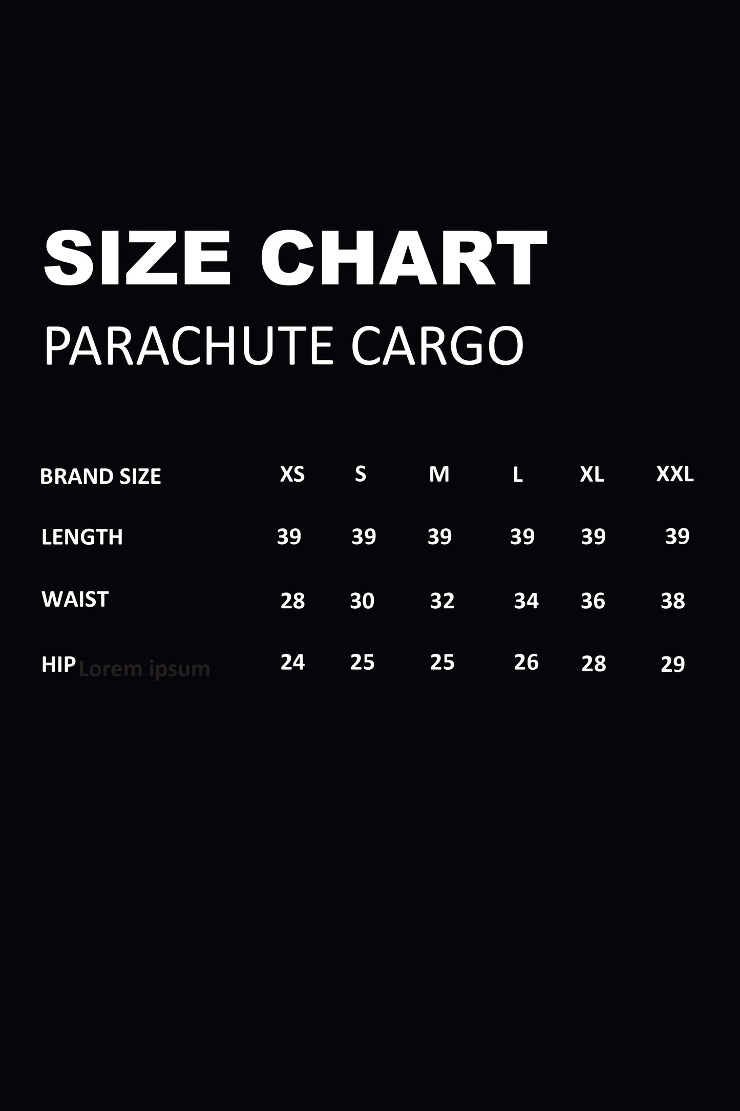 Spicy Mustard Parachute Cargo