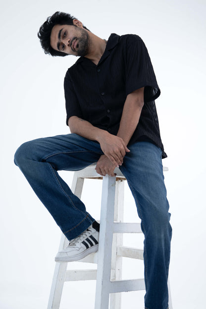 Move Easy Straight Jeans: Blue