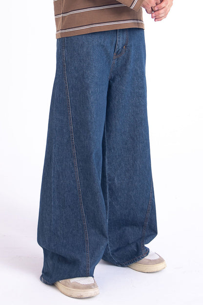 SuperBaggy Jeans: Raw Wash
