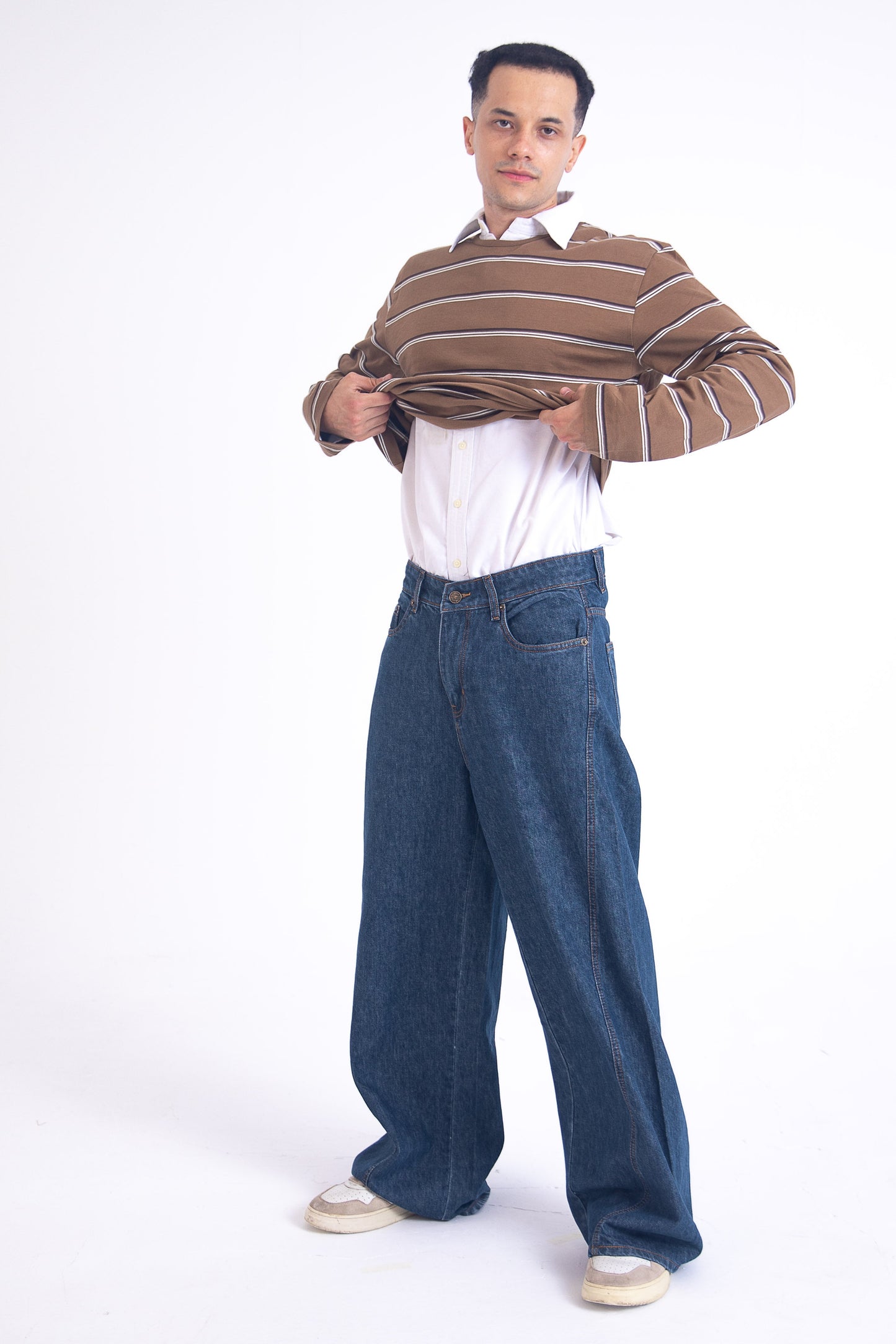 SuperBaggy Jeans: Raw Wash