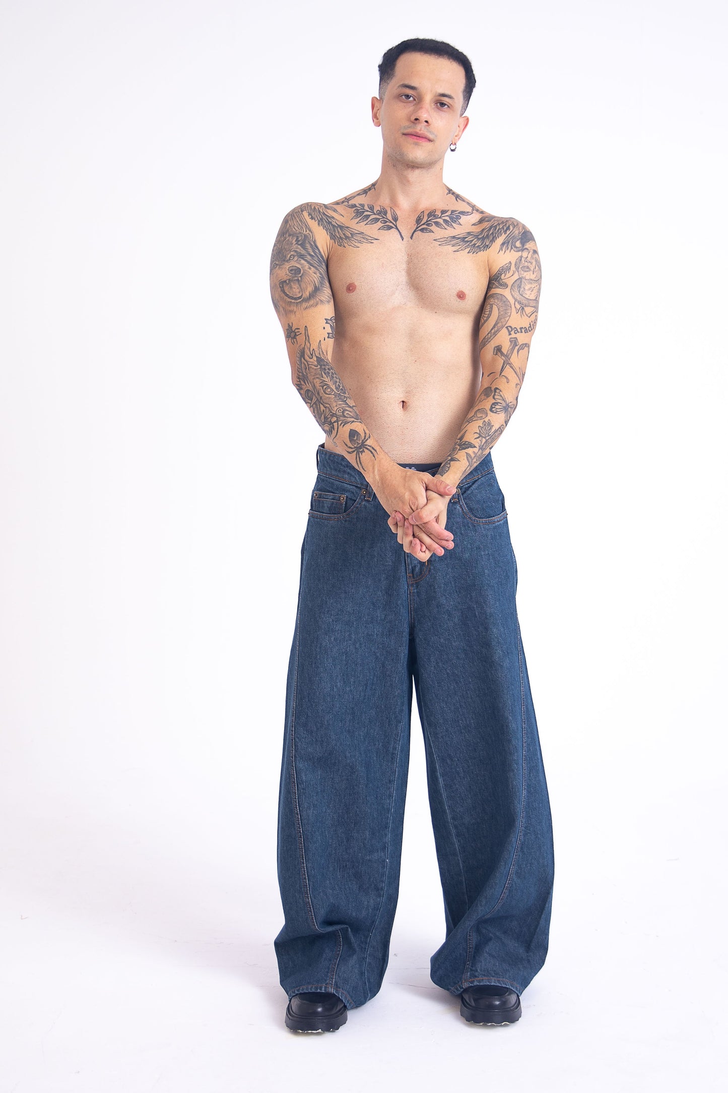 SuperBaggy Jeans: Raw Wash