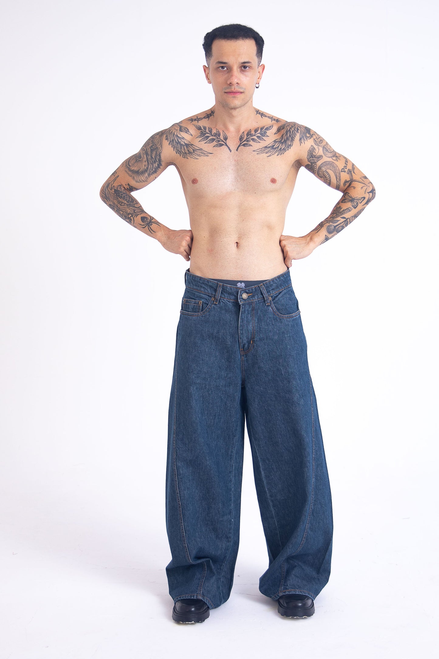 SuperBaggy Jeans: Raw Wash