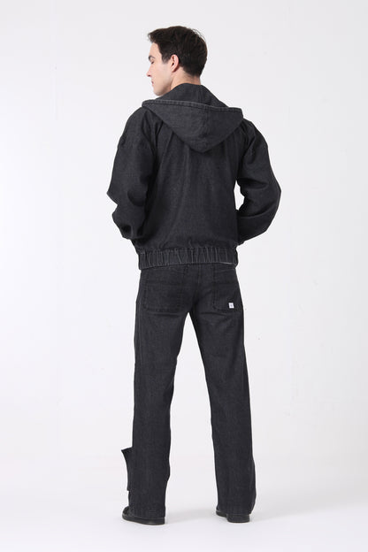 Bulkshift Hoodie: Ash Black