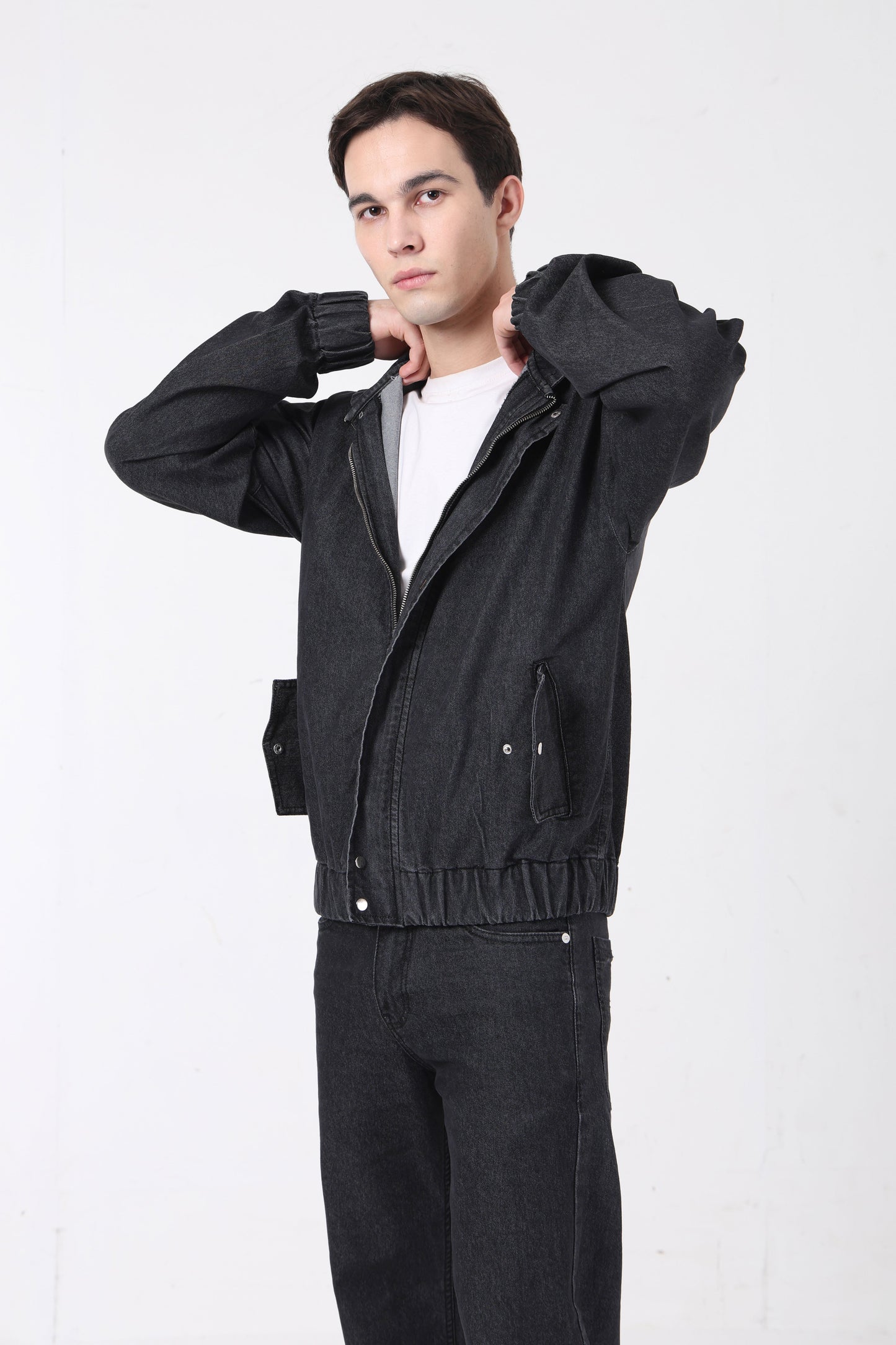 Bulkshift Hoodie: Ash Black