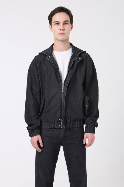 Bulkshift Hoodie: Ash Black