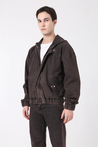 Bulkshift Hoodie: Blazing Charcoal