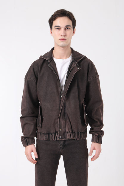 Bulkshift Hoodie: Blazing Charcoal