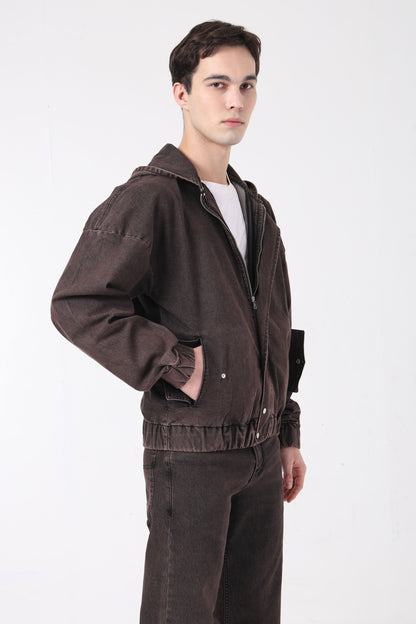 Bulkshift Hoodie: Blazing Charcoal