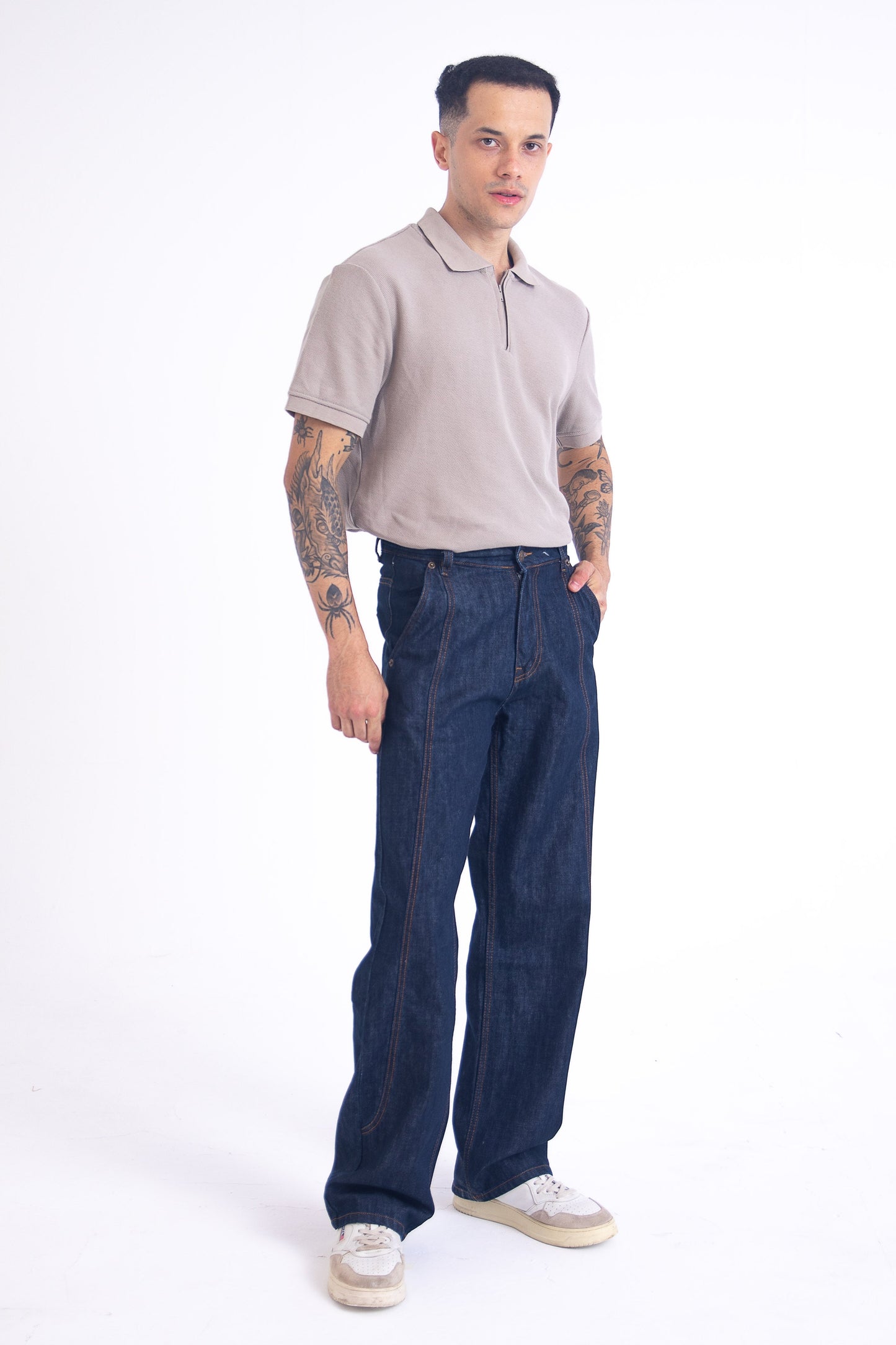 Timecut 04 Jeans: Raw Wash
