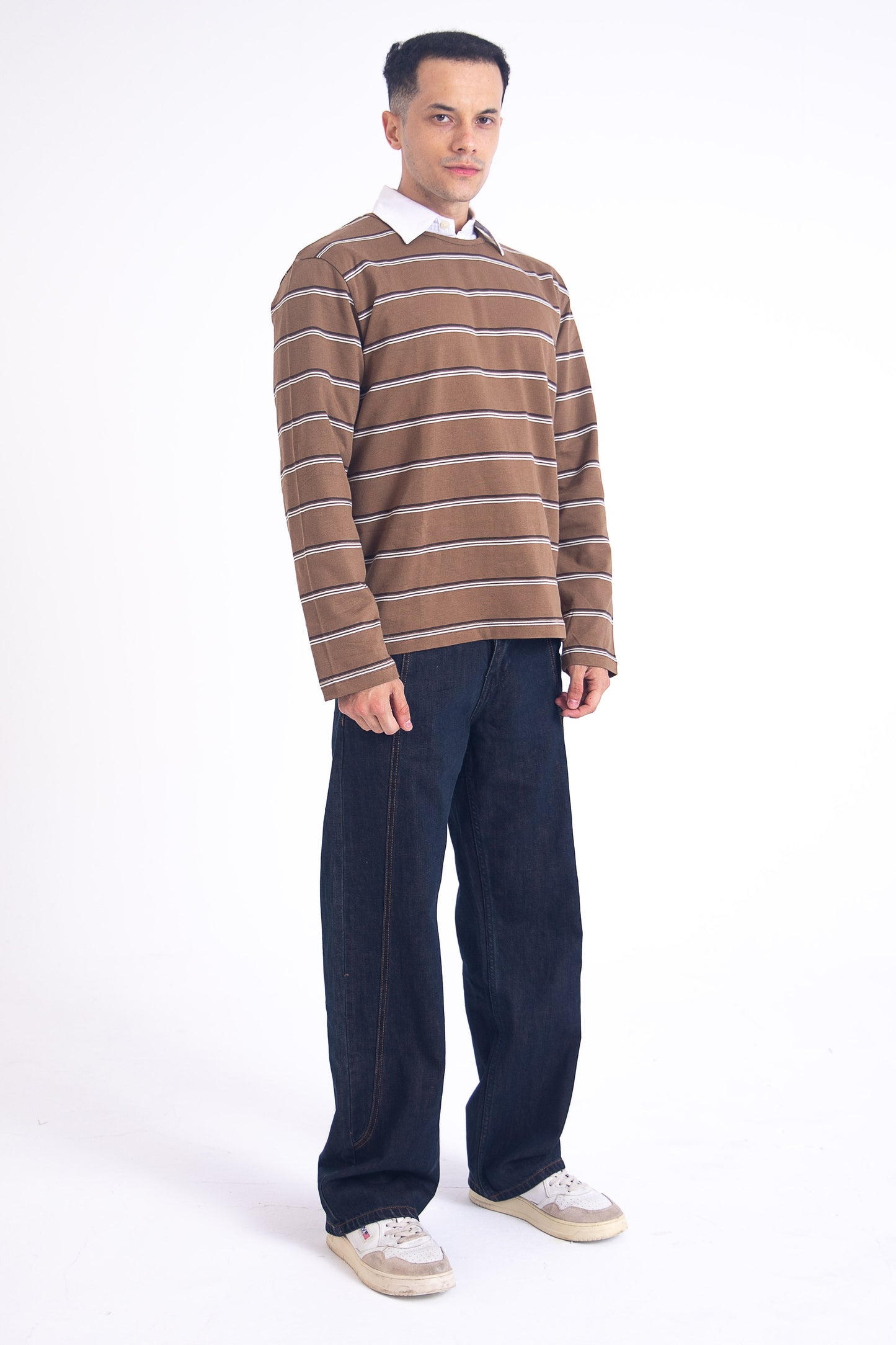 Timecut 04 Jeans: Brown Tint