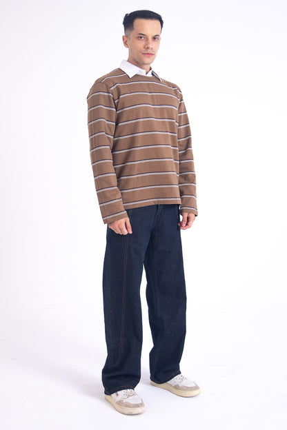 Timecut 04 Jeans: Brown Tint