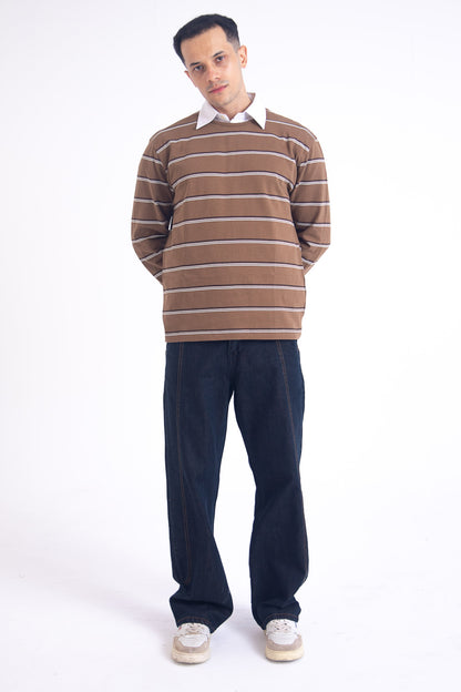 Timecut 04 Jeans: Brown Tint