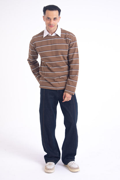 Timecut 04 Jeans: Brown Tint