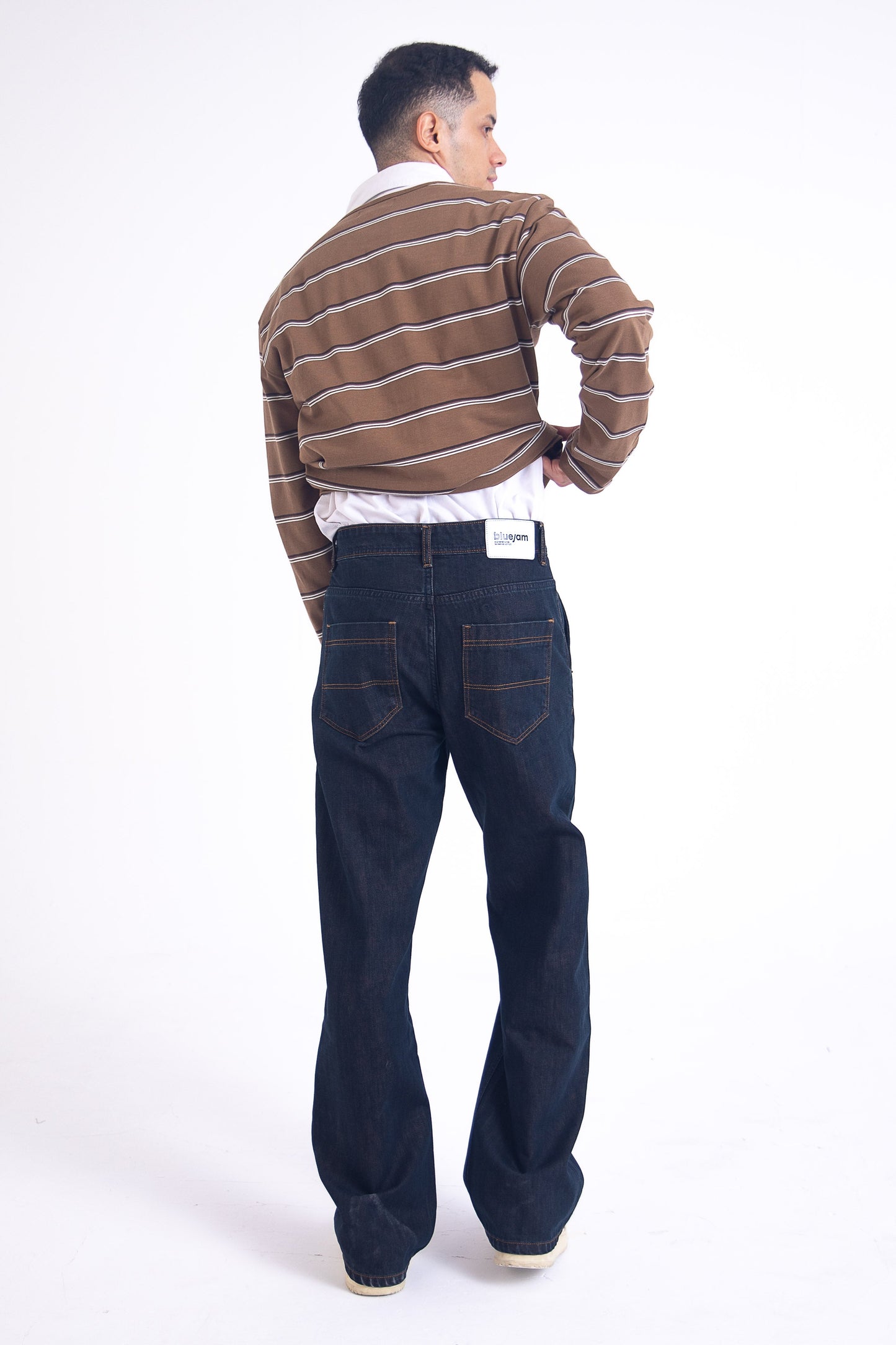 Timecut 04 Jeans: Brown Tint