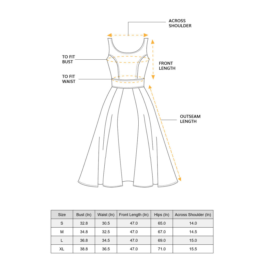 Tokyo Talkies Women's Floral Fit & Flare Square Neck Midi Dress