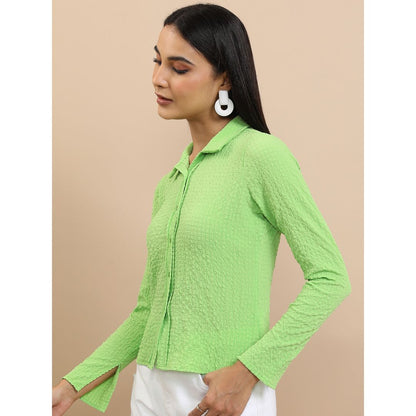 Tokyo Talkies Women's Self Designed Casual Shirt