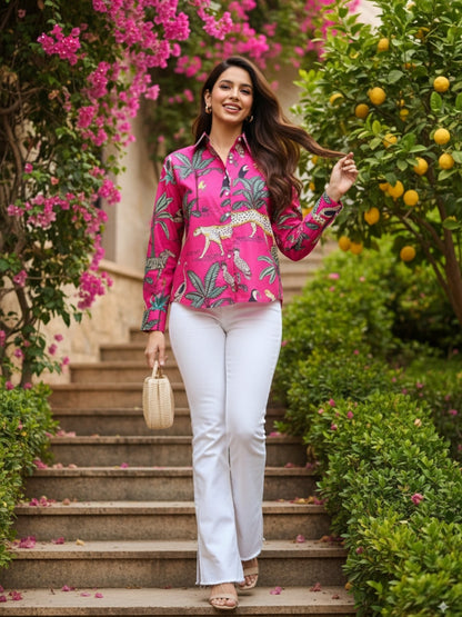 Printed Cotton Shirt